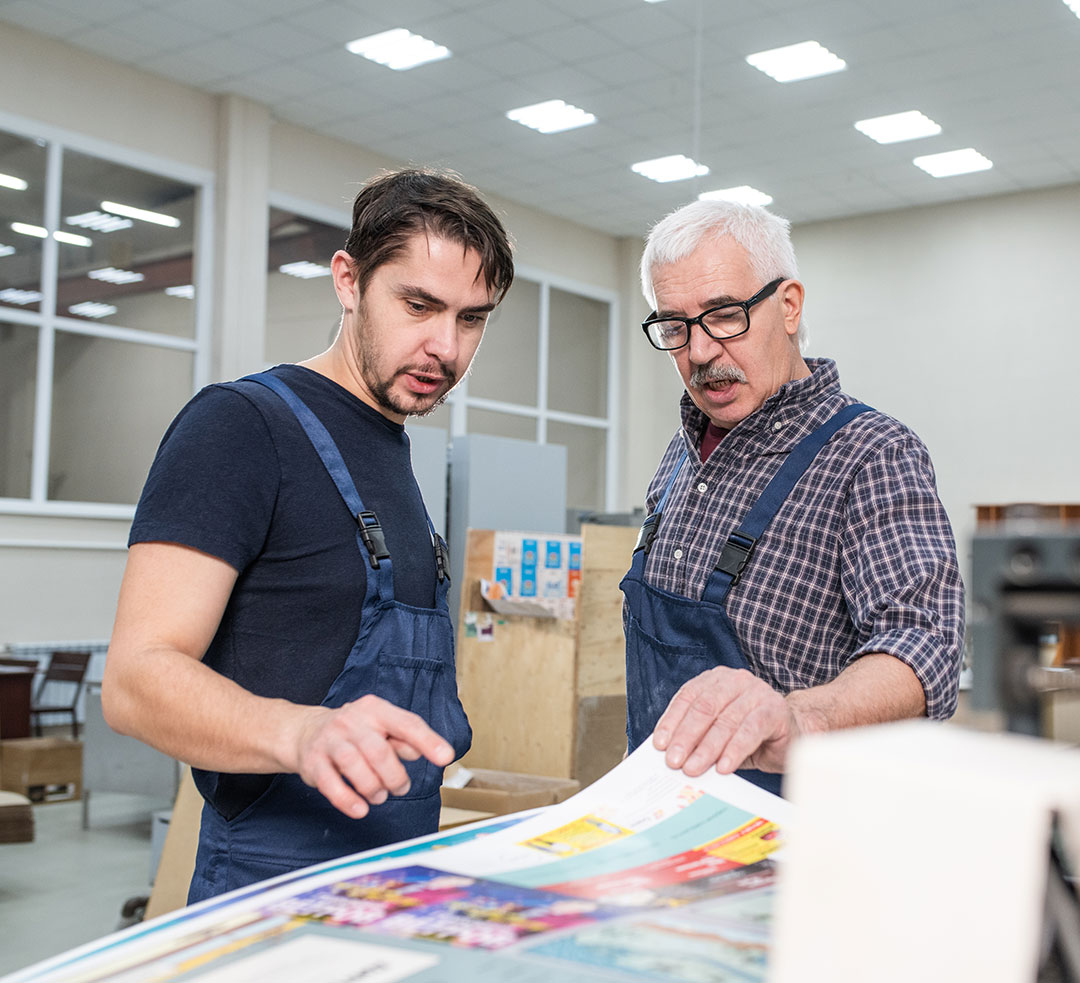 lavoro in tipografia